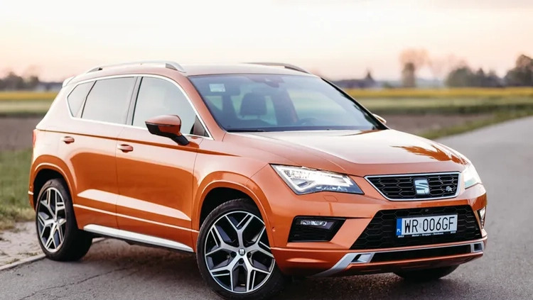 Seat Ateca cena 98500 przebieg: 125000, rok produkcji 2018 z Radom małe 781